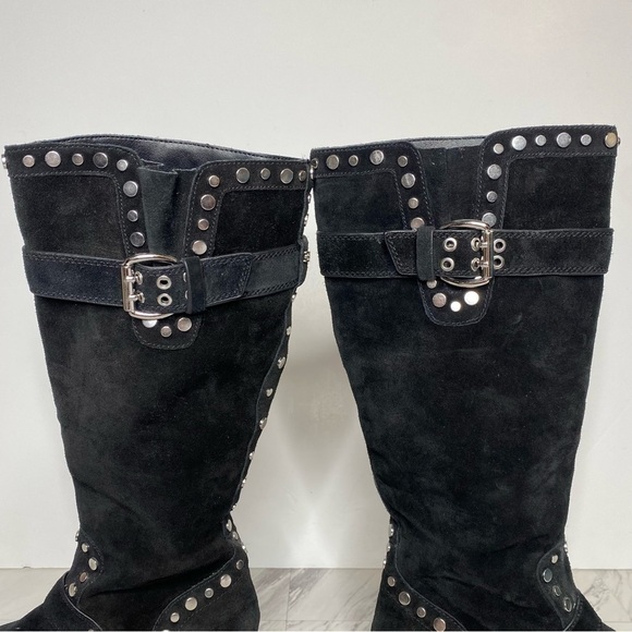 New! Sam Edelman Black Deryn Black Tall Boot 6 1/2 - Picture 10 of 14